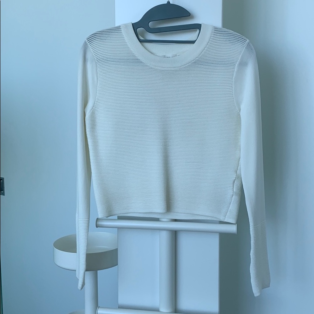 Forever 21 White long sleeve top